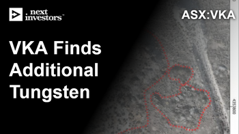 VKA finds additional surface stockpiles of tungsten at US project - potential low-cost feed source