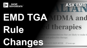TGA recommends loosening rules on psychedelic-assisted therapy - fewer psychiatry hours, broader workforce, what it means for EMD