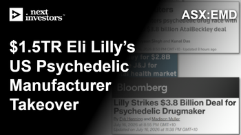 $1.5 trillion Eli Lilly moves into psychedelics - what does it mean for EMD?