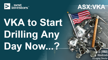 VKA to start drilling for tungsten in the US any day now...?