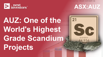 AUZ: US Military industrial base quietly buying up future scandium production...