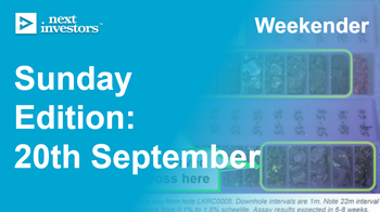 Sunday Edition: 20th September
