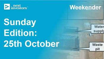 Sunday Edition: 25th October