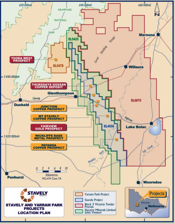 Thursday Gossan is the subject of a joint venture with Navarre Minerals Ltd (ASX:NML).
