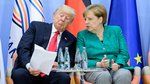 Donald Trump and Merkel