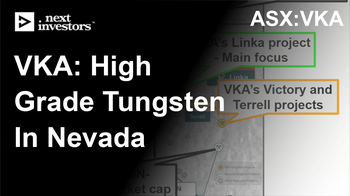VKA samples high grade tungsten at two more US projects
