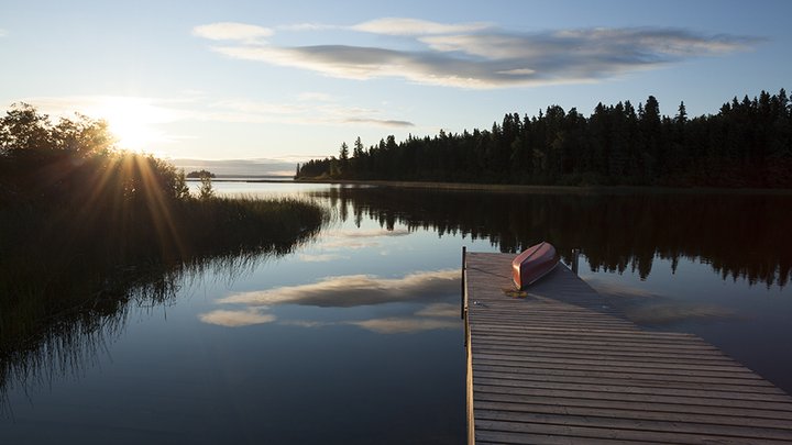 Wekusko Falls Provincial Park