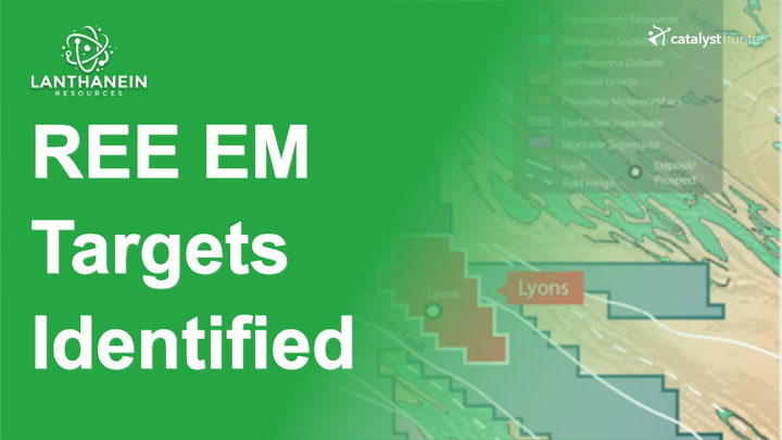 LNR - REE EM targets Identified