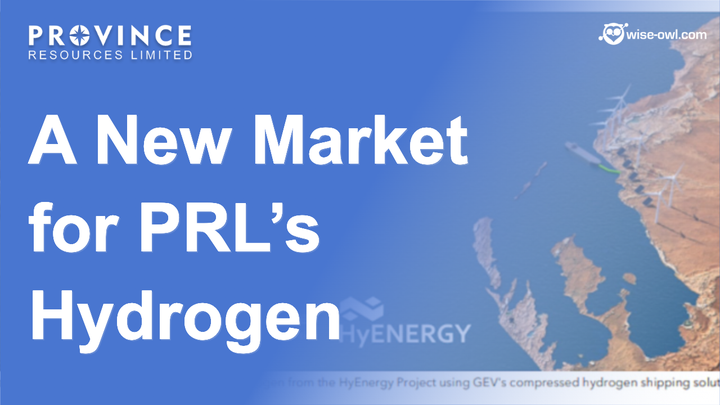 PRL - New market for PRL's hydrogen