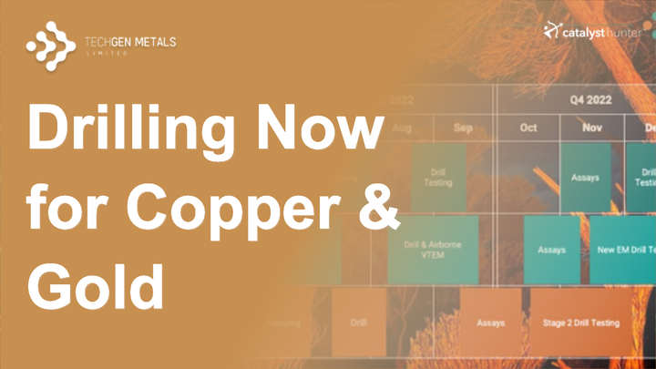 TG1 - Drilling now for Copper & Gold