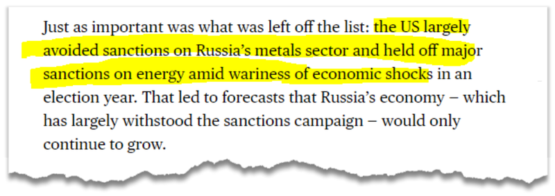Russia metals sector
