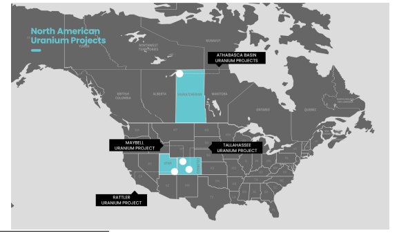 North American uranium Project GUE
