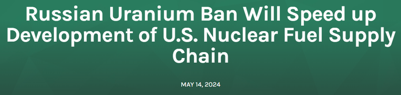 Russian Uranium Ban