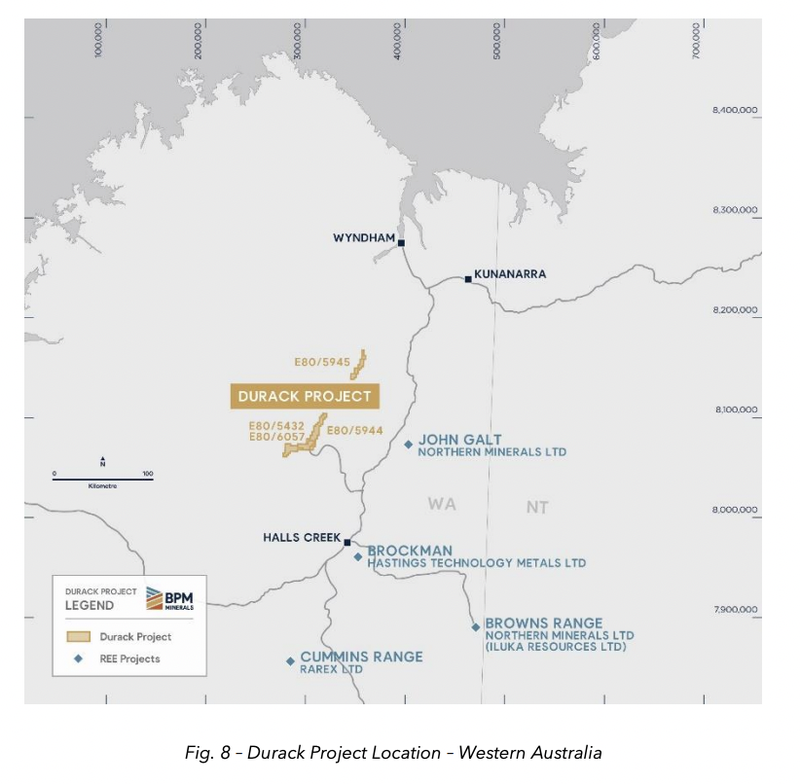 East Kimberly targeting rare earths