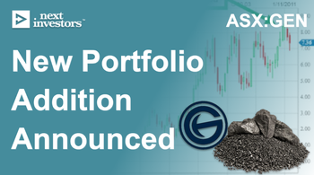 New Investment ASX:GEN: Green iron ore for green steel - first production in 18 months